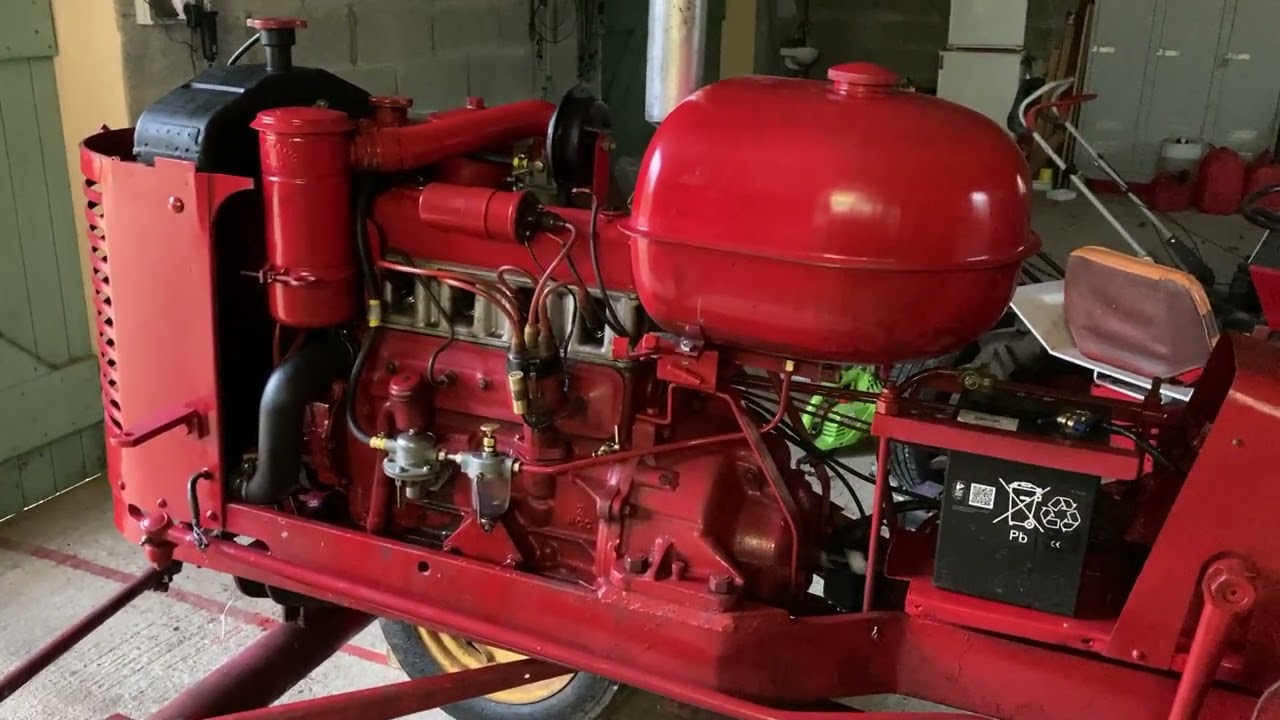 Le Pony 812 de Léa - modèle 1957 - mise en route le 15 janvier 2026 