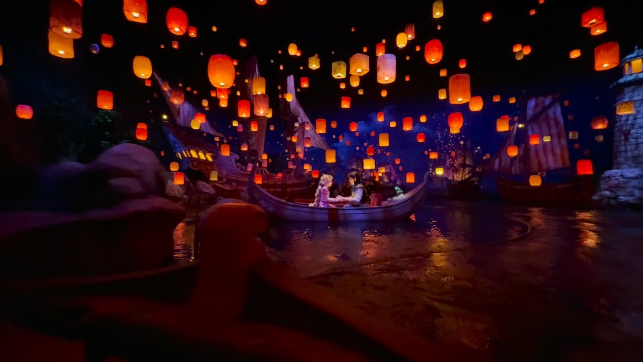🏮 Rapunzel's Lantern Festival - 4K Full Ride POV + Queue | Tokyo DisneySea 12.04.2024