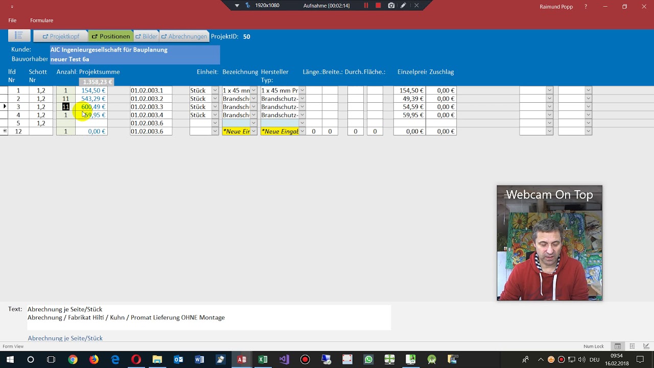 Access RecordsetClone : Copy Form Recordset