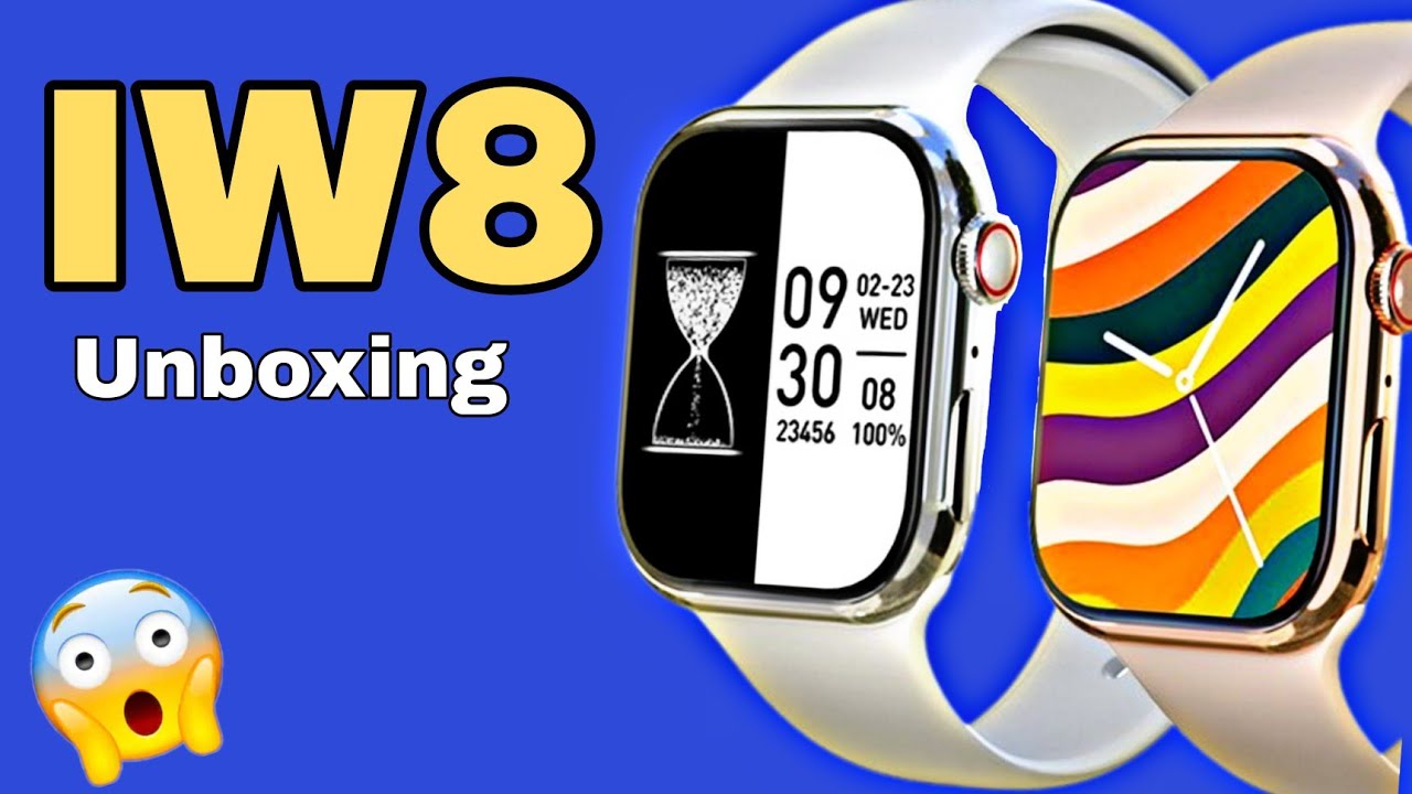 IW8 Smartwatch Unboxing | Tela Gigante 1,99 Display, watch s&eacute;rie 8?