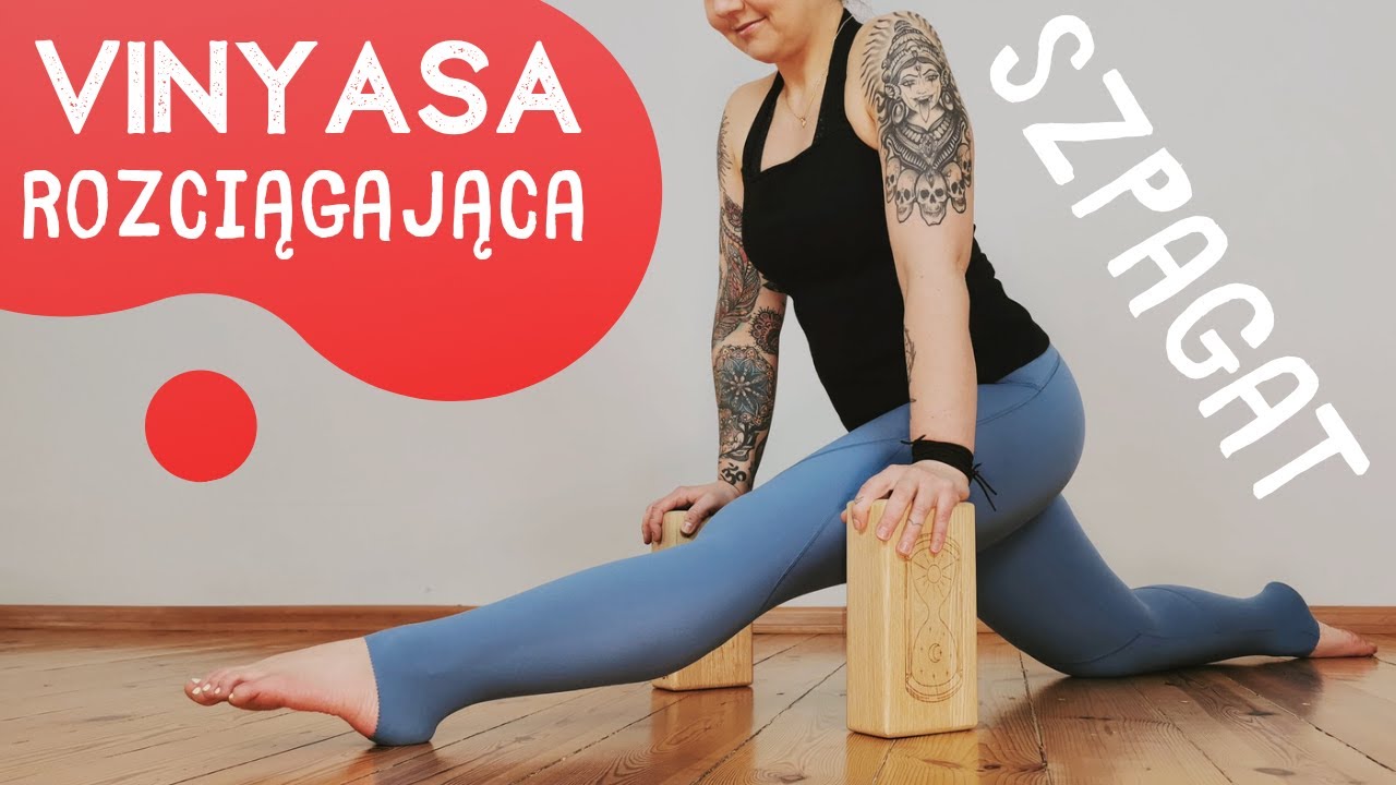 Vinyasa rozciągająca ★★✩✩ szpagat