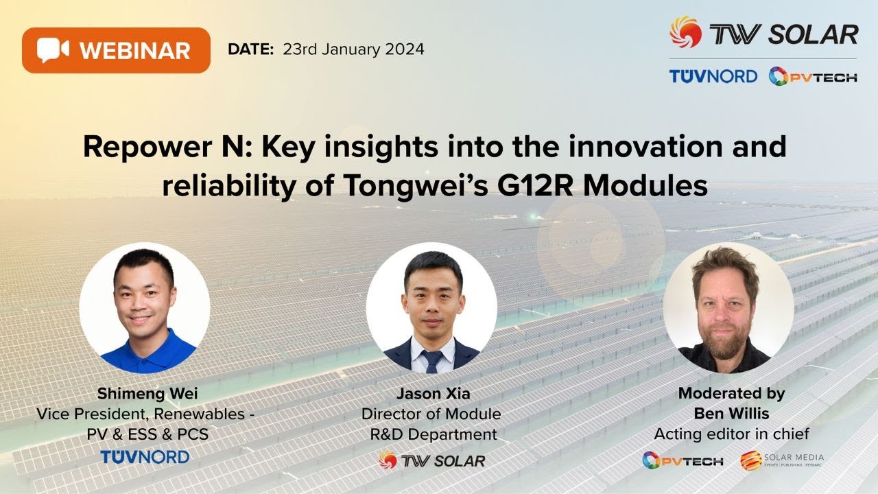 Repower N: Key insights into the innovation and reliability of Tongwei’s G12R Modules
