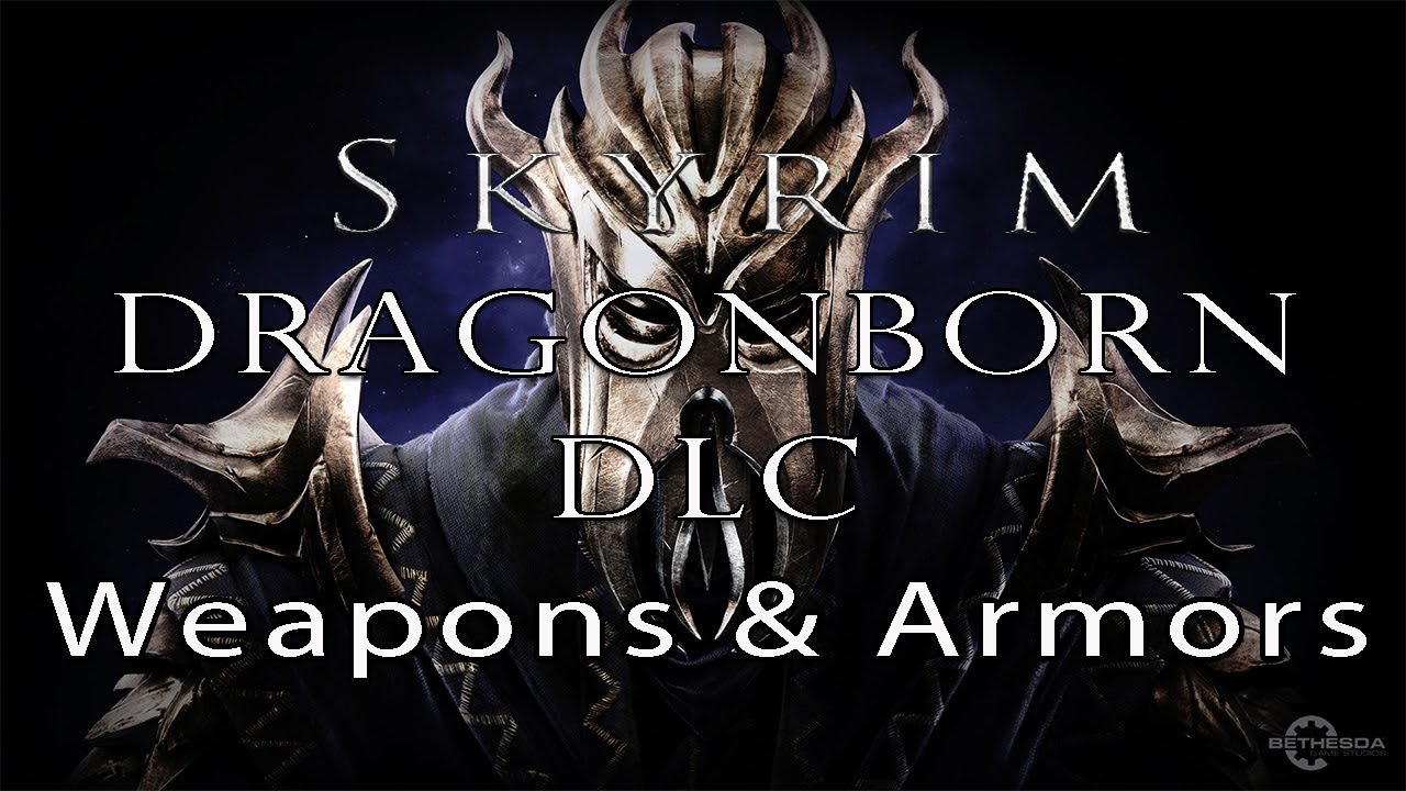 Skyrim Dragonborn DLC - Miraak's Armor & Weapons