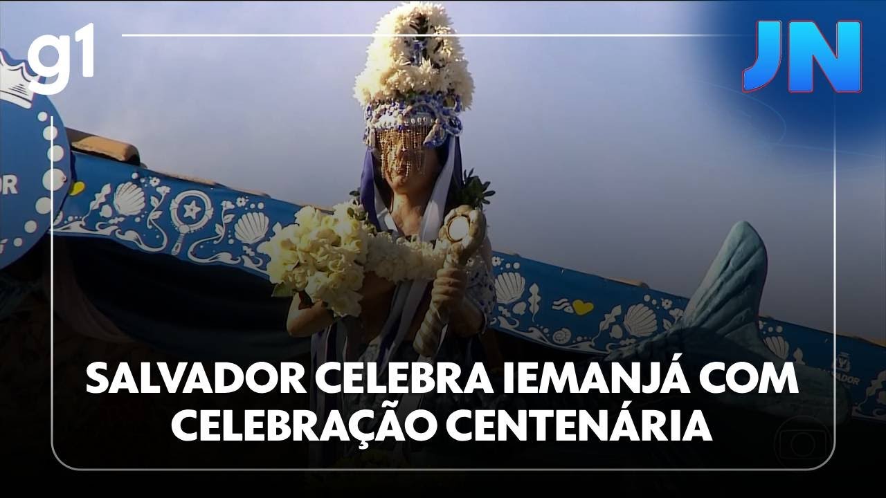 Jornal Nacional: fé e tradição marcam o Dia de Iemanjá em Salvador