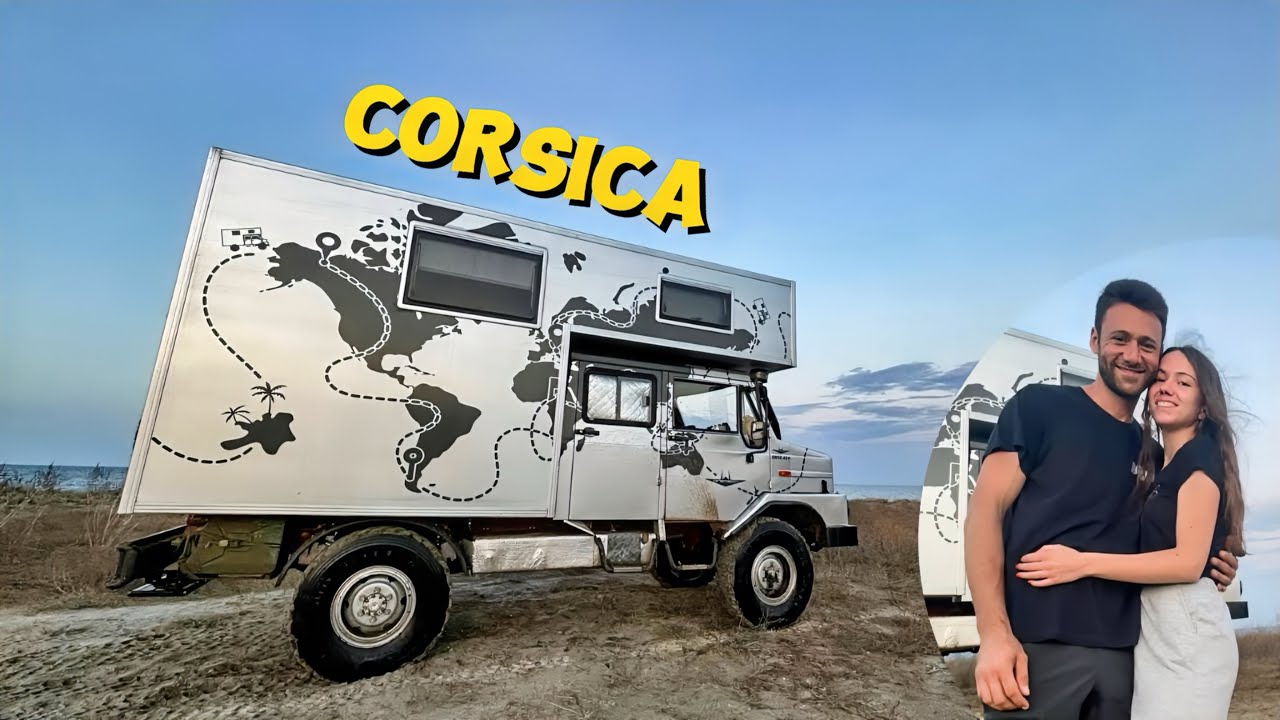CORSICA IN CAMPER 4X4 🏝️🚐