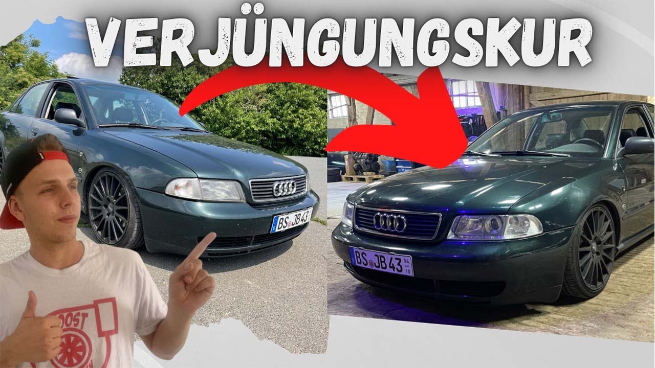 Diese Teile lassen den A4B5 - 5 Jahre jünger aussehen! / Einmal Facelift für den Audi.