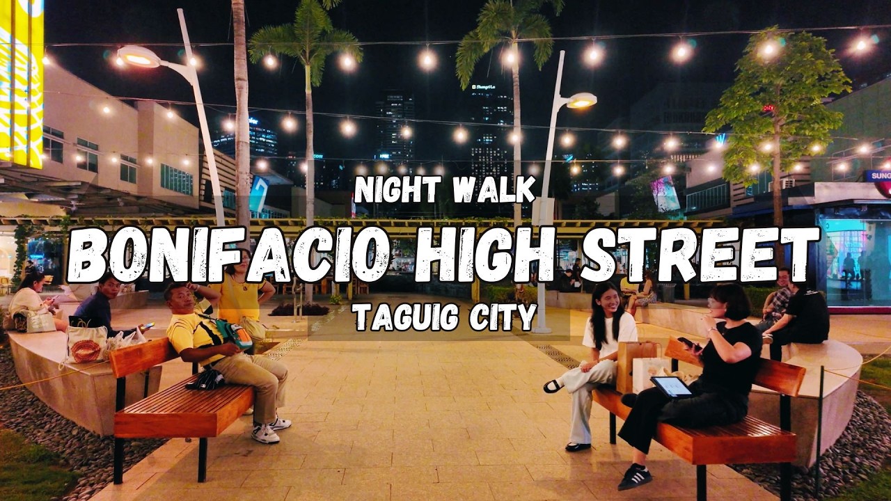 BONIFACIO HIGH STREET | Taguig City | DJI Pocket 3