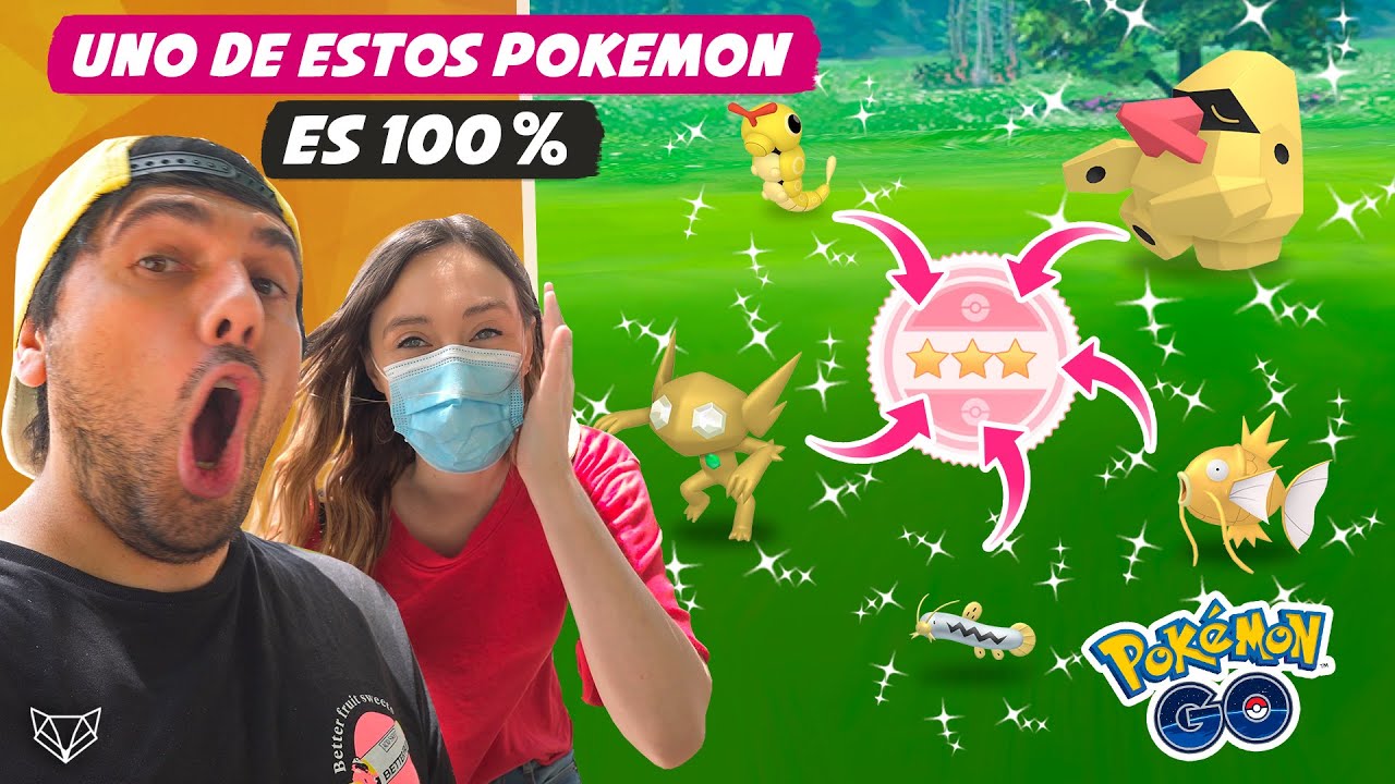 ✨ ¡TREMENDO: UNO DE ESTOS 5 SHINIES ES 100%! ASÍ VIVIMOS LA BÚSQUEDA DEL ORO EN POKÉMON GO [Neludia]