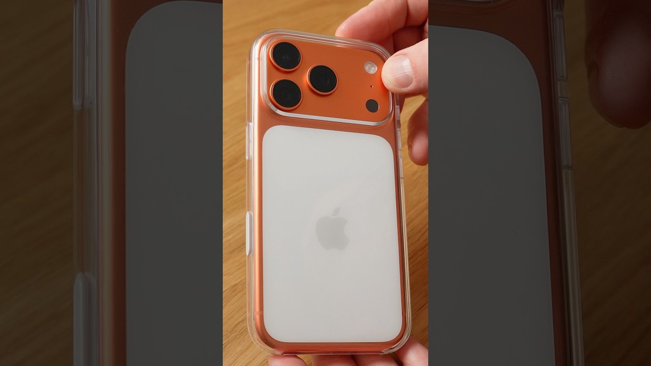 Я попробовал новый прозрачный чехол Apple на iPhone 17 Pro &mdash; вот правда