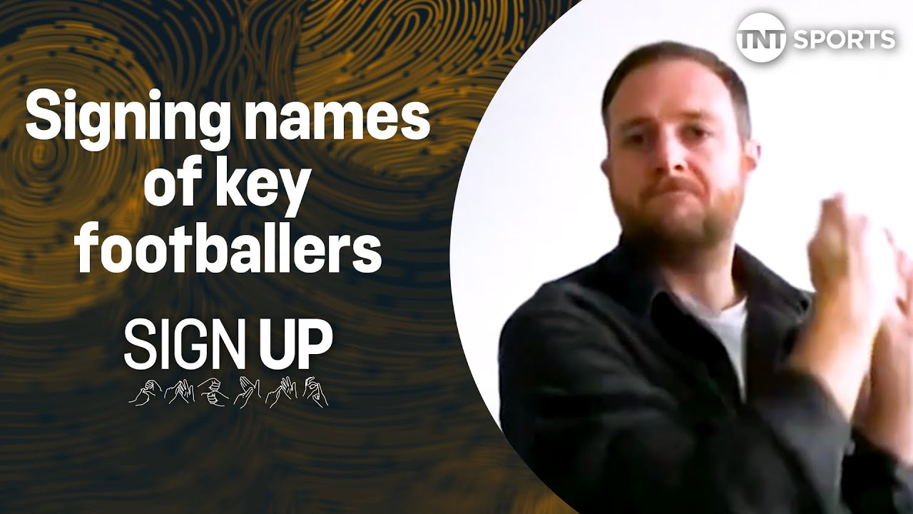 Sign Up - Into Football | Deaf West Ham fans show how to sign names of key players ⚒️