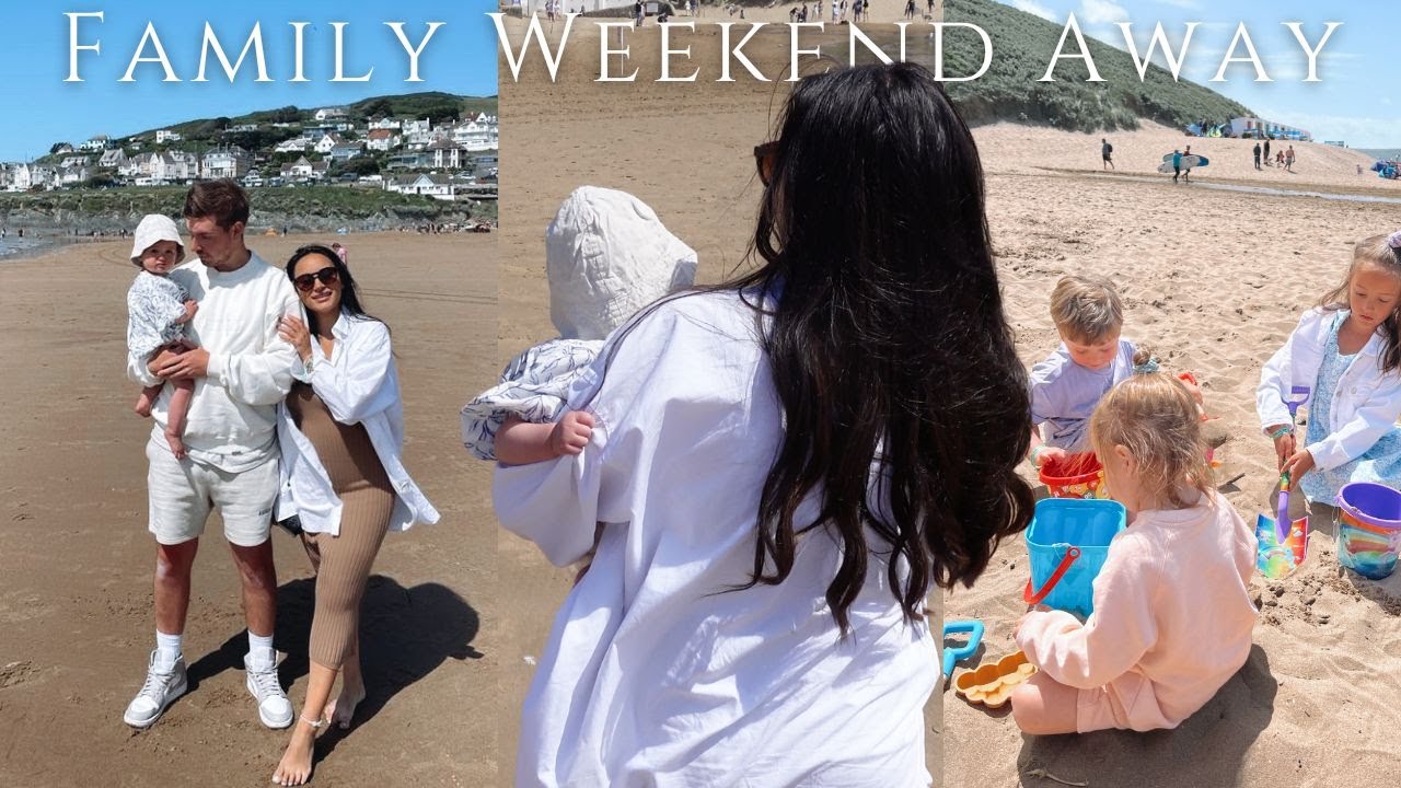 WEEKEND AWAY VLOG || MUM OF 6 || WOOLACOMBE BAY