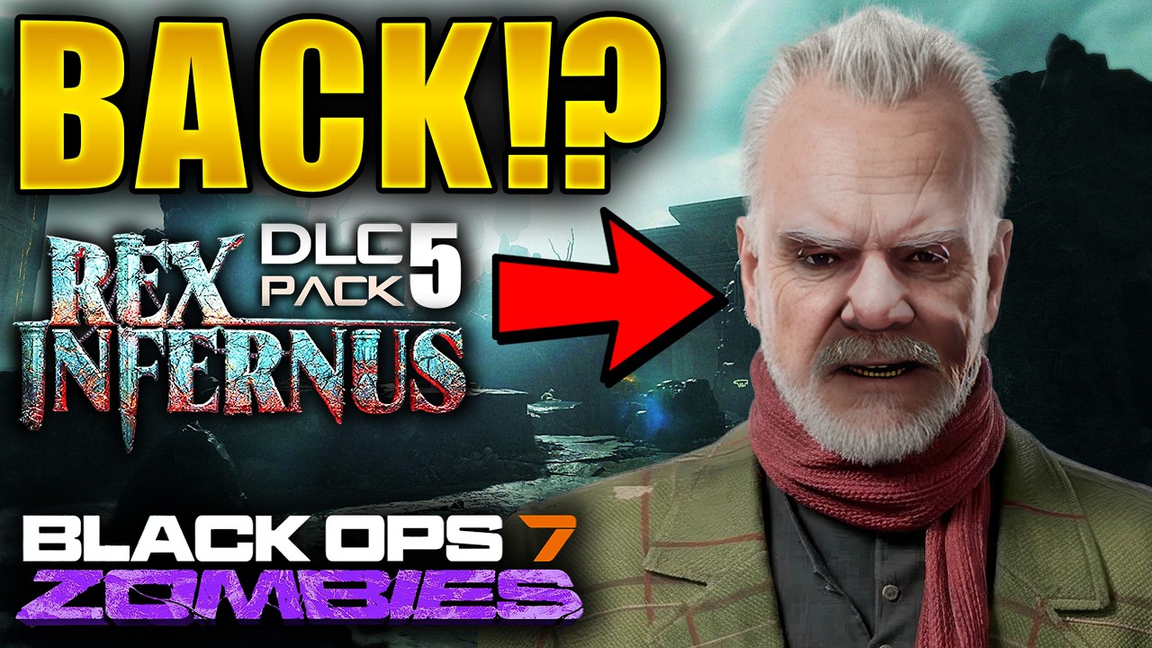 Treyarch намекнули на возвращение Доктора Монти в DLC 5 Rex Infernus для Black Ops 7 Zombies!? (B...