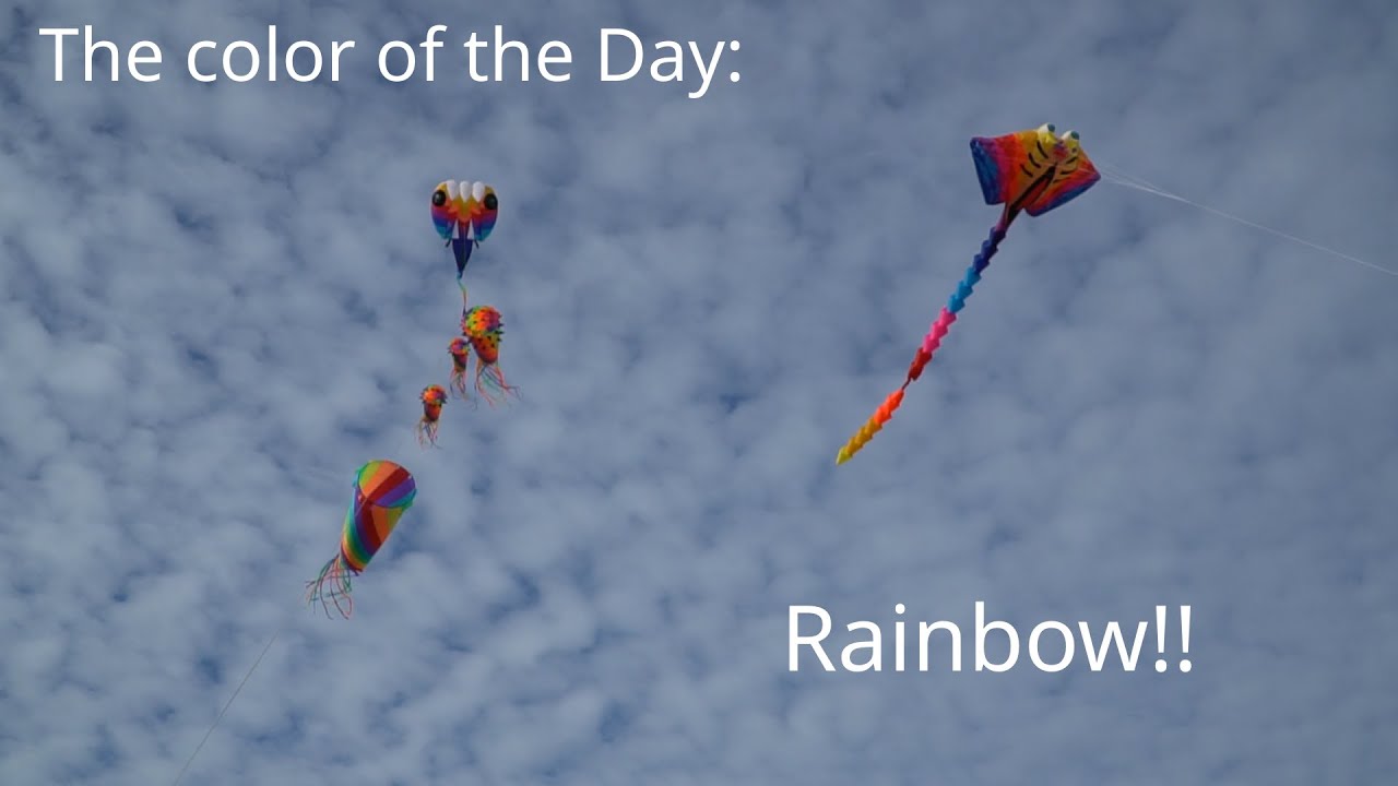Rainbow Kites Fly Day...