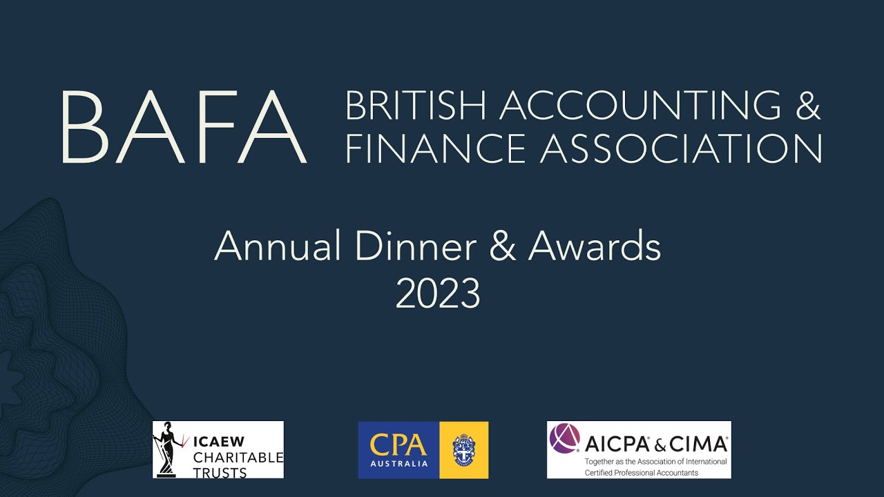 BAFA 2023 Annual Dinner Awards Presentations (Part 4)