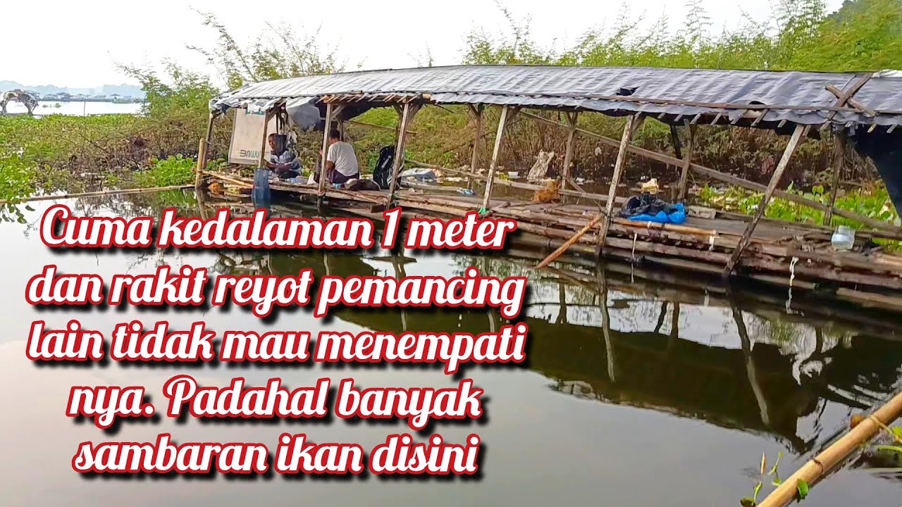 Memang bukan mitos,?? Cuma rakit reyod dan dangkal rakit ini di abaikan, padahal banyak ikannya