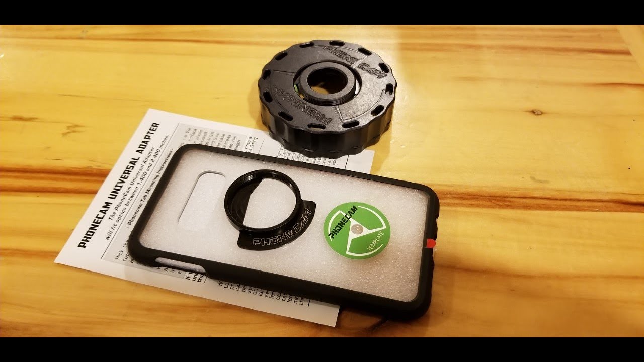 Installing the custom Universal Phonecam tab kit to your own Smartphone case! ScopeCam Adapter