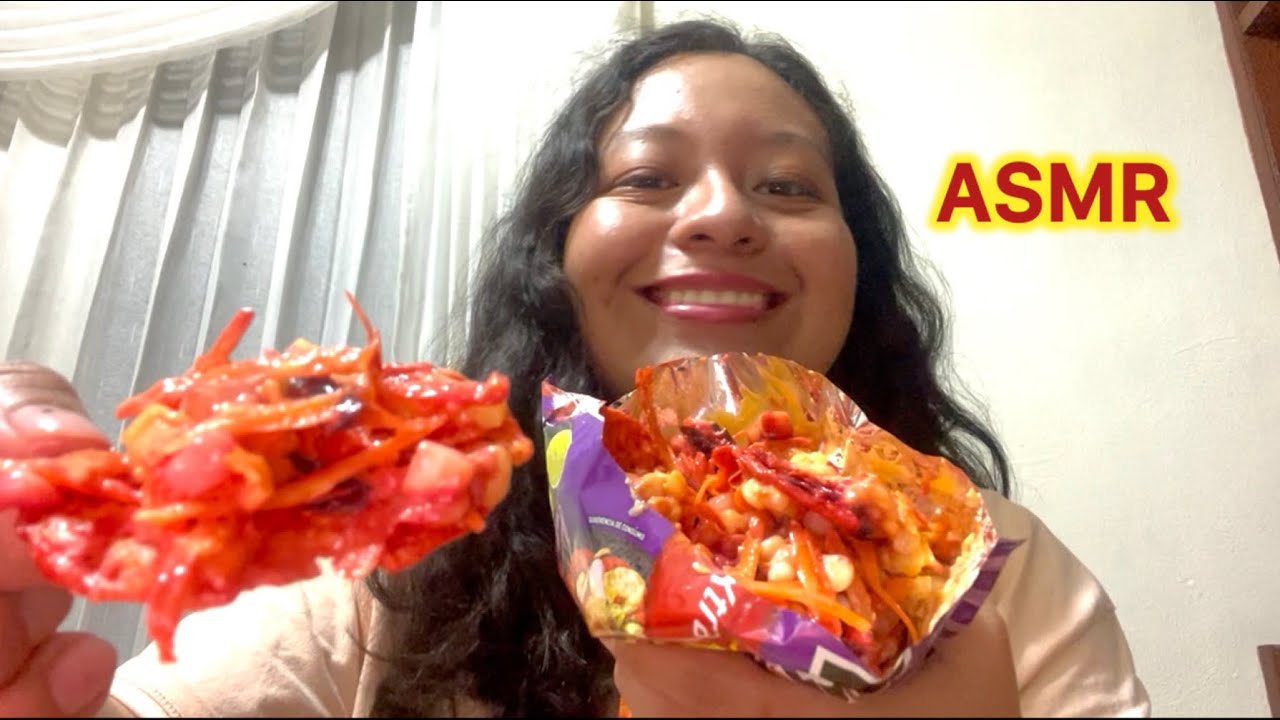 ASMR | Comiendo Tostilocos 😋:)