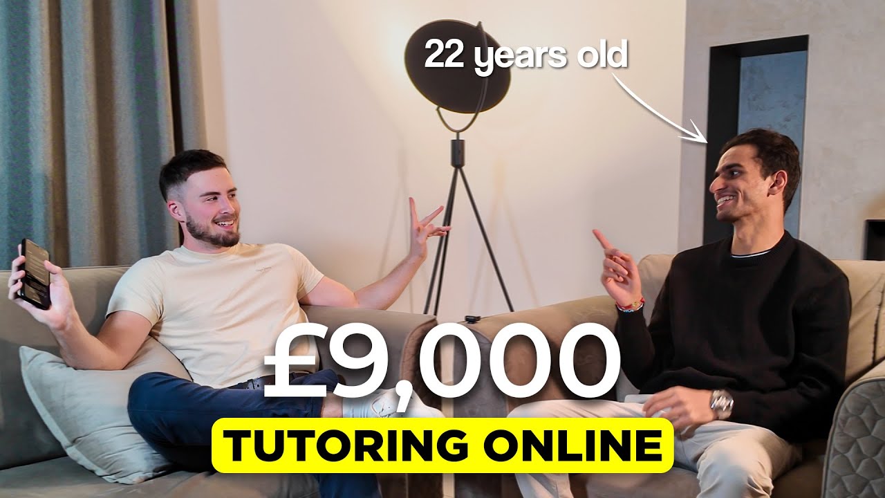 How Kiaan Makes £9,000/mo Tutoring Maths Online