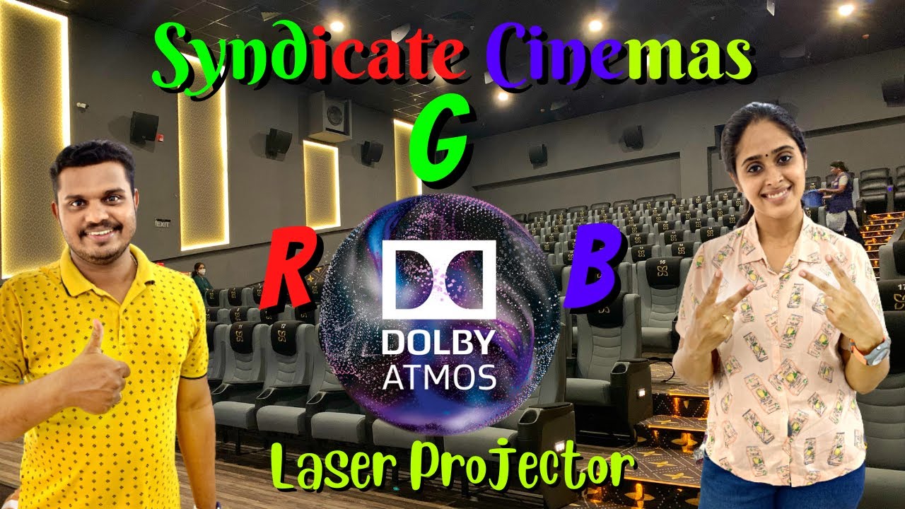 Syndicate Cinemas Koppam Screen 3 | RGB Laser Projector Dolby Atmos | Palakkad Theatre Family on car
