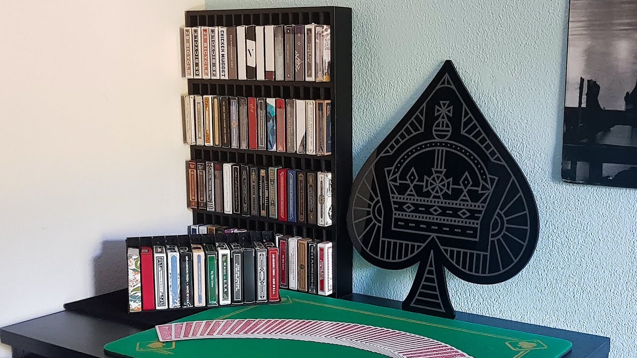 Most Impressive & Cheapest Playing Cards Deck Displays / Storage