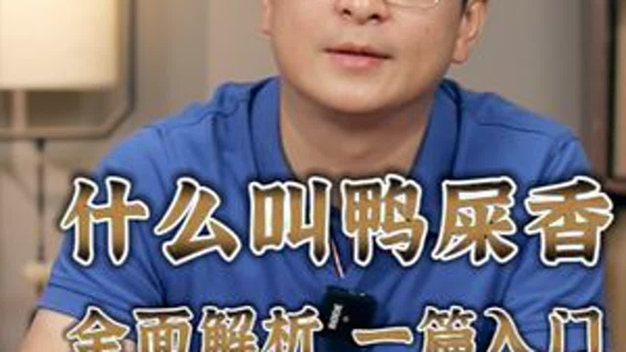 什么叫鸭屎香｜“单丛奇葩”鸭屎香的由来？ #鸭屎香 #凤凰单丛 #双萃 #雪片鸭屎香 #乌龙茶