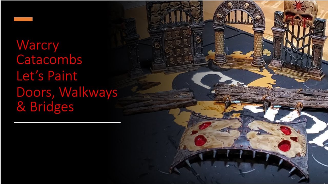 Lets Paint! Catacombs Part 1: Doors and Walkways