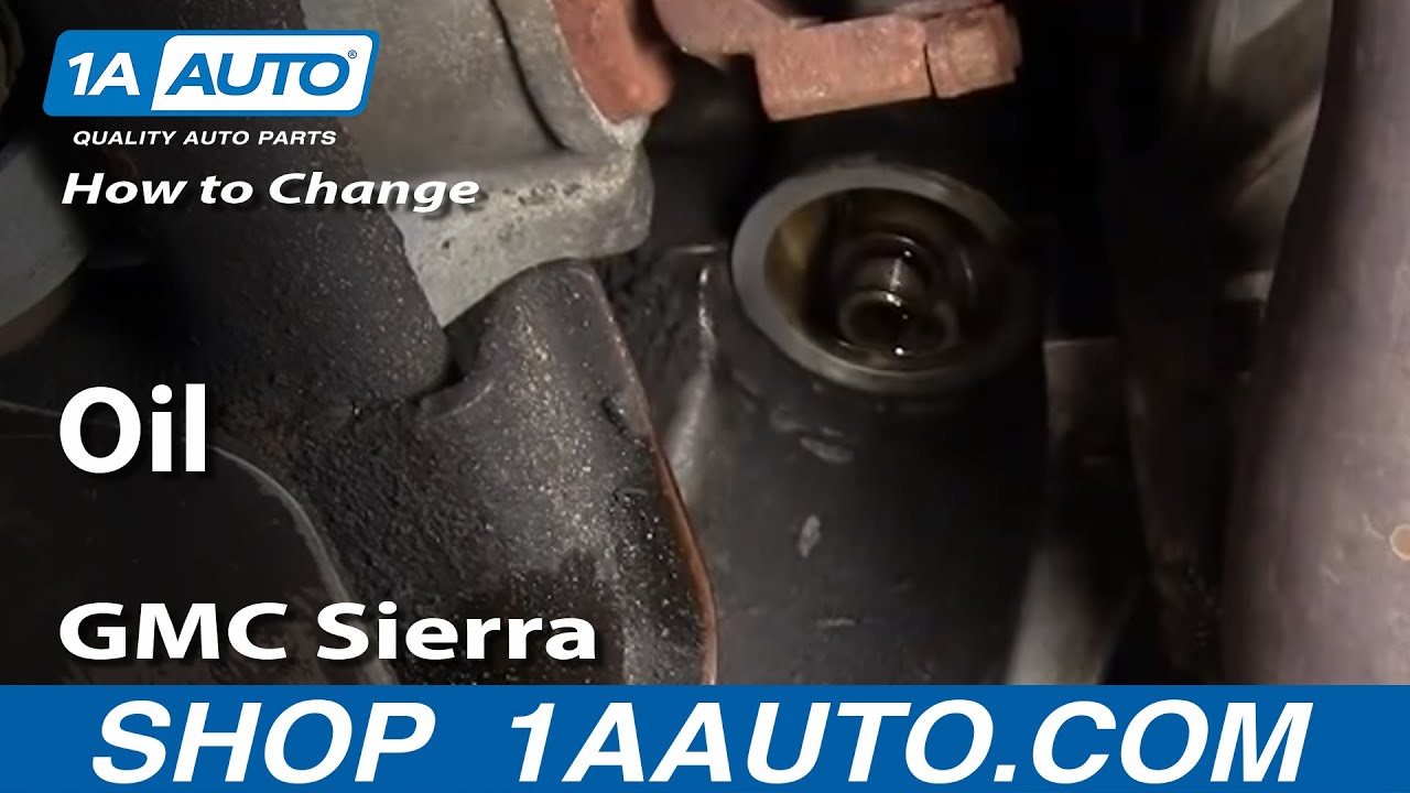 How To Change Oil 00-06 GMC Sierra 2500HD 6.0L