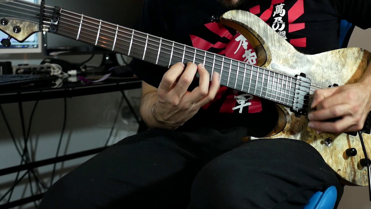 Carillion Polaris 7 string - Guitar Demo