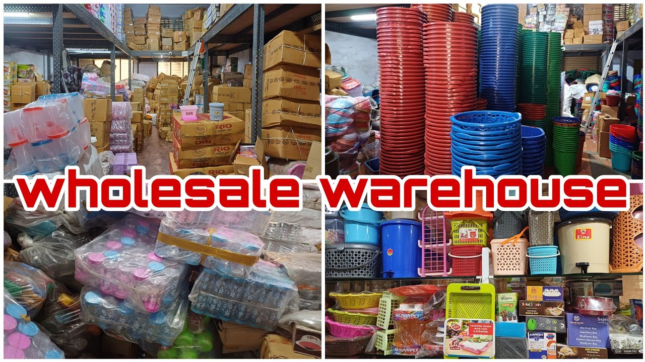 wholesale warehouse near mumbai | all plastic items #vlogs #wholesale