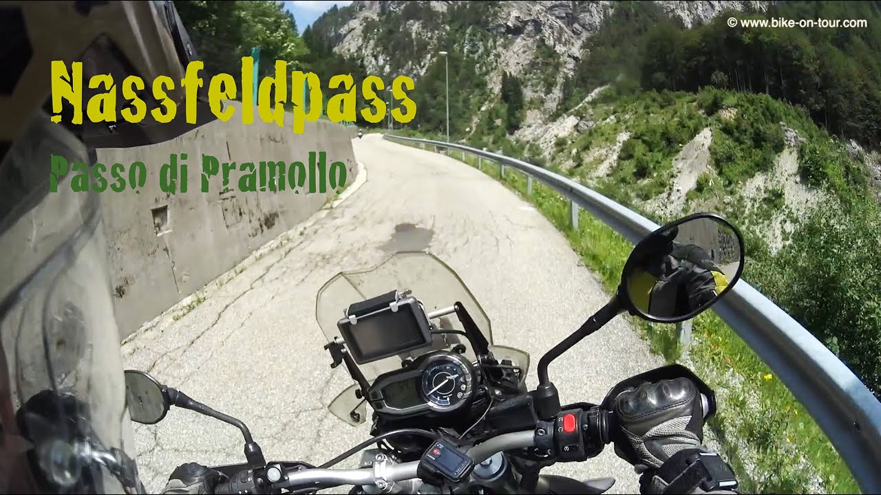 Nassfeldpass (Passo di Pramollo) mit dem Motorrad