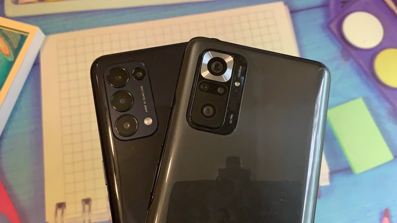 OPPO Reno5 vs Redmi Note 10 pro сравнение камер и программных возможностей