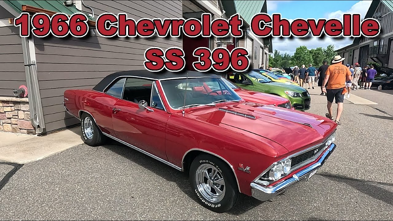 1966 Chevrolet Chevelle SS 396 at Cars and Caves Chanhassen - muscle car - classic car - hot rod