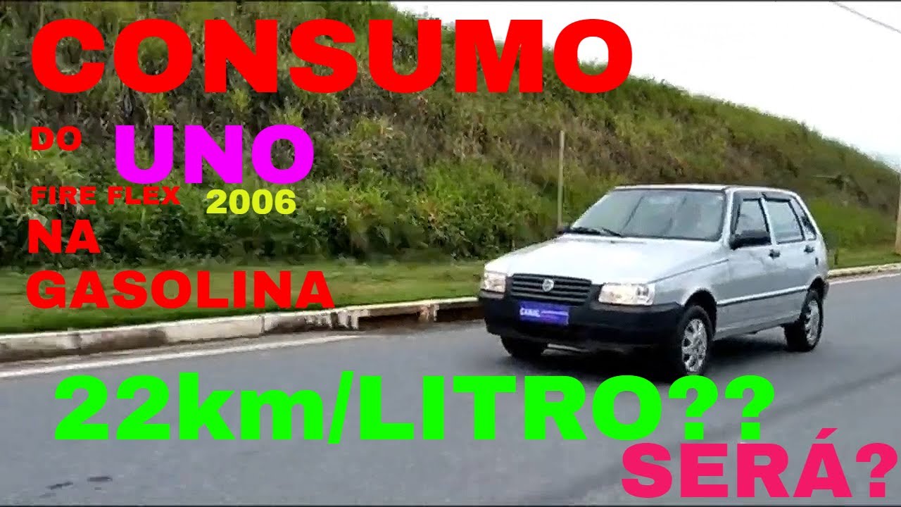 Fiat Uno Mille fire flex 2006 consumo top de 80 a 90kmh