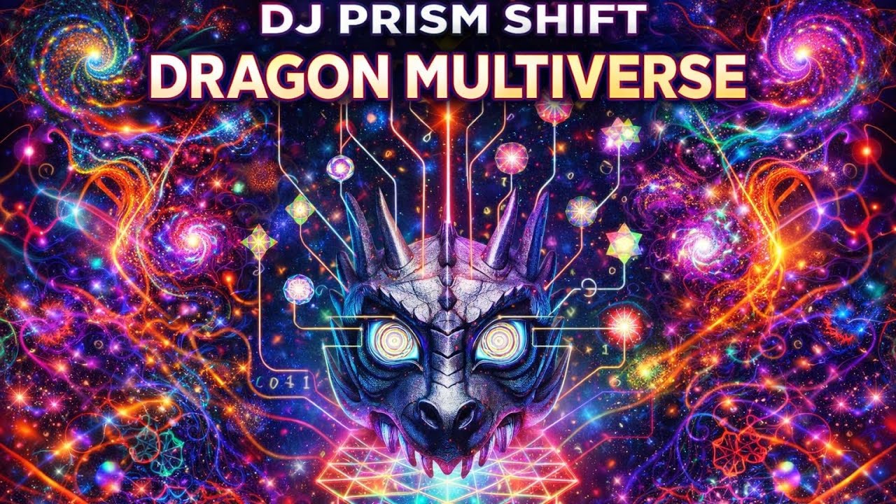 DJ PRISM SHIFT — DRAGON MULTIVERSE EGO DEATH FTP | OPTICAL ILLUSION DMT LSD MIND TRIP