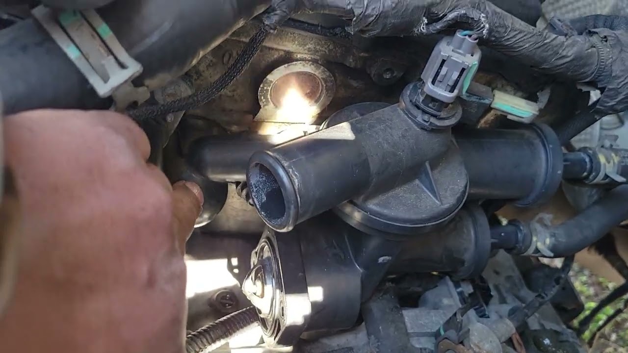 Dodge caliber 2008 cambio de termostato