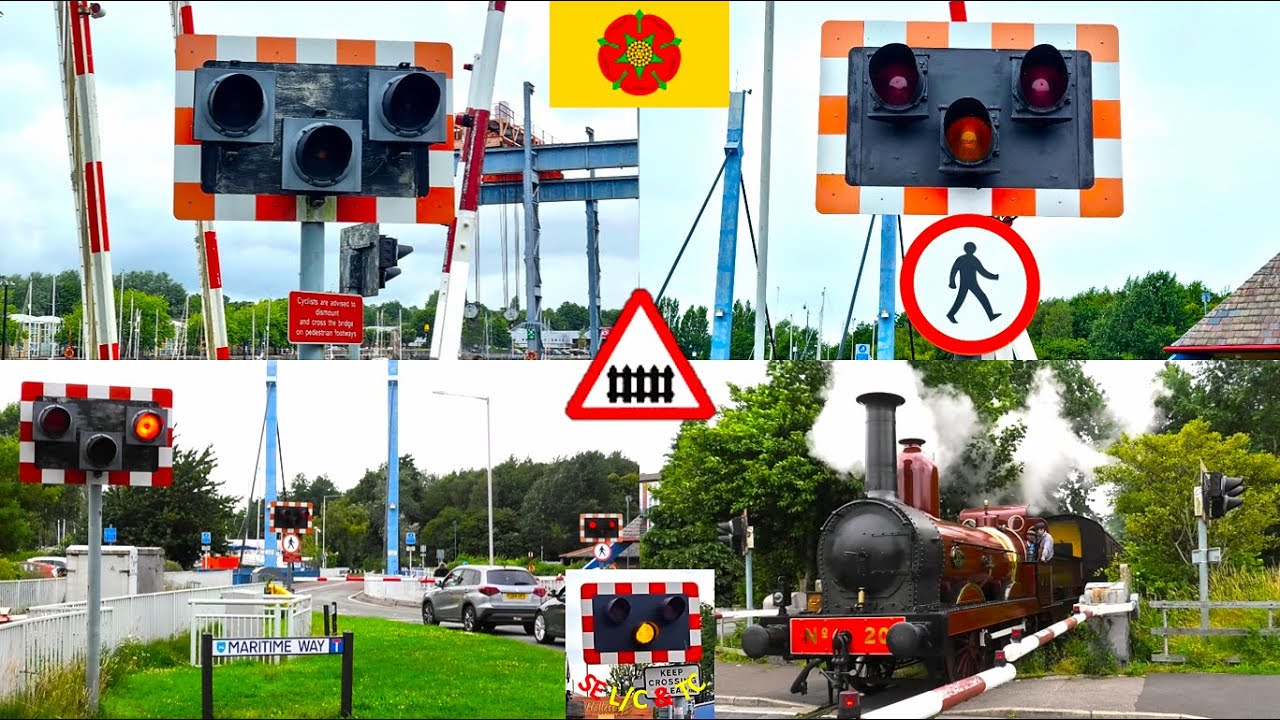 UNIQUE Navigation Way & Maritime Way Level Crossings, Lancashire
