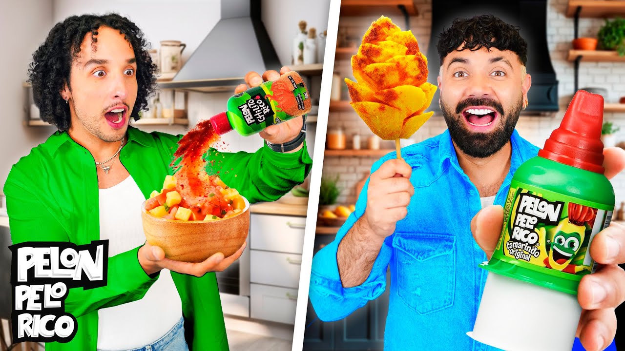 ¿QUIEN INVENTÓ ESTOS SABORES? MERECE UN CASTIGO! - Probando todos los productos de PELON - LOS RULÉS