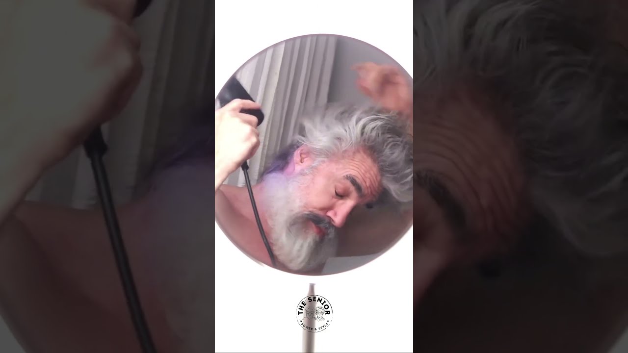Berzinsky&rsquo;s Hair Care Routine for Men Over 50 ✨🧔🏻&zwj;♂️ #ageisjustanumber #hairstyle #manstyle