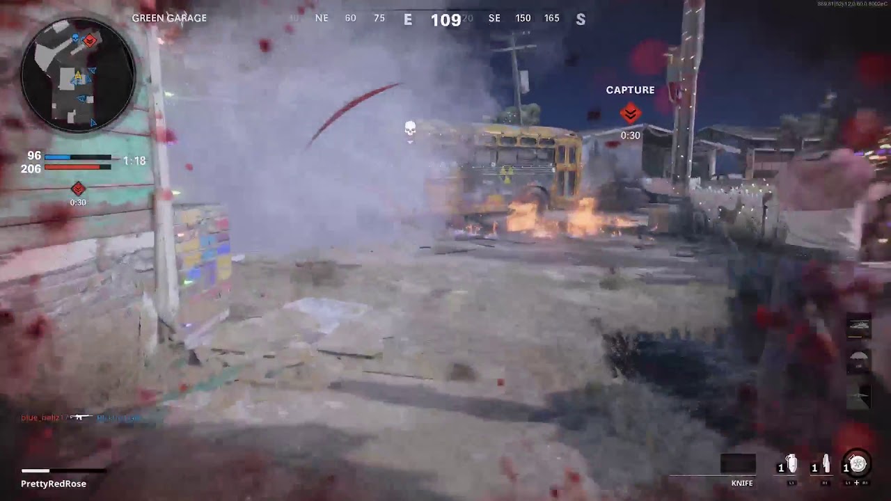 Clip: Cold War Sliding and Front Overhead Knife Stab