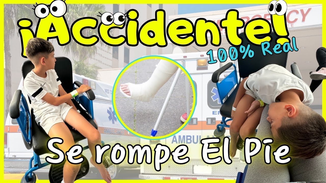 **ACCIDENTE** Mi Hijo Tiene Un  #ACCIDENTE Se Cae Y Se Rompe Un Pie Vamos al HOSPITAL 100% REAL
