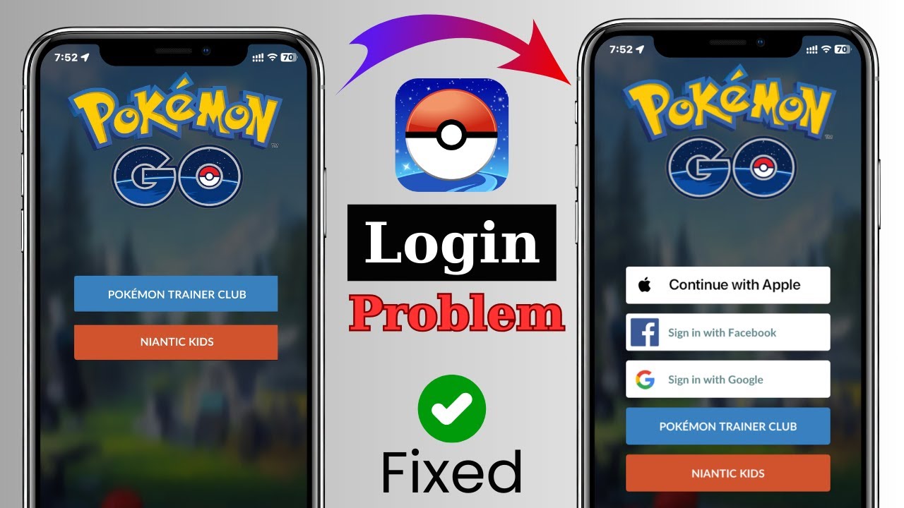 How To Fix Pokemon Go Login Problem 2025 | Pokemon Go Facebook and Google Option Not Showing/Missing
