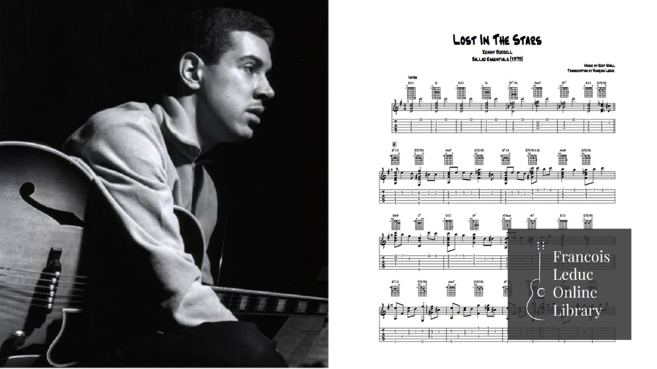 Lost In The Stars - Kenny Burrell (Transcription)