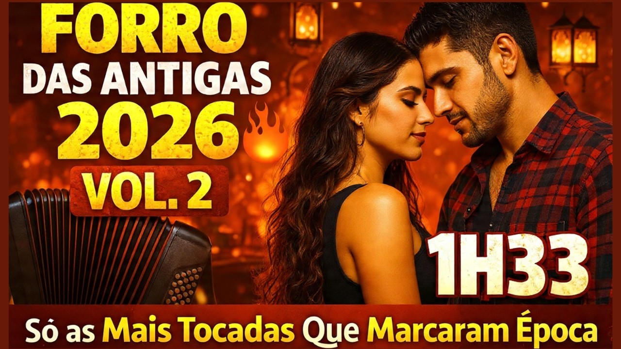 FORRÓ DAS ANTIGAS 2026 🔥 VOL. 2 – 1H33 Só as Mais Tocadas Que Marcaram Época