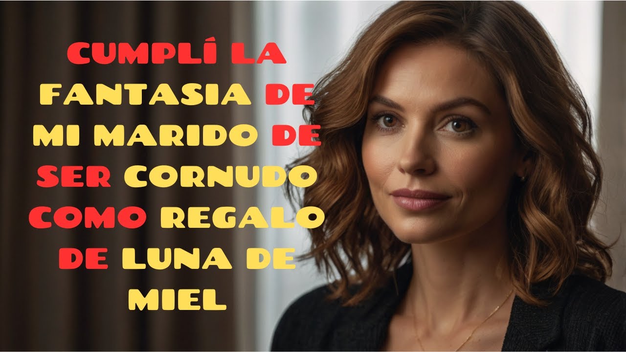 CUMPLÍ LA FANTASIA DE MI MARIDO DE SER CORNUDO COMO REGALO DE LUNA DE MIEL