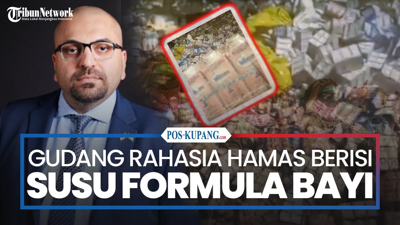 Aktivis Perdamaian Gaza Ungkap Gudang Tempat Hamas Sembunyikan Berton-ton Susu Formula Bayi di Gaza