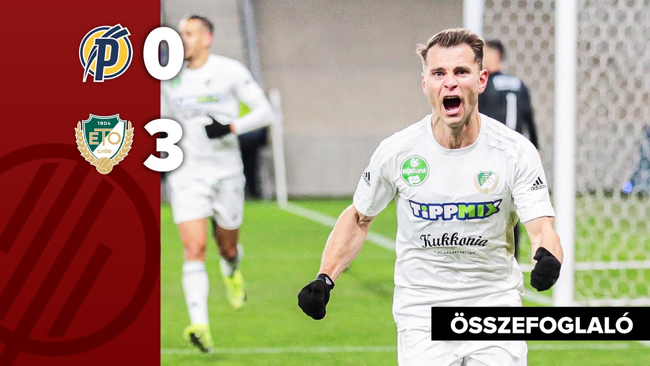 NB I: Puskás Akadémia–ETO FC Győr 0–3 | összefoglaló