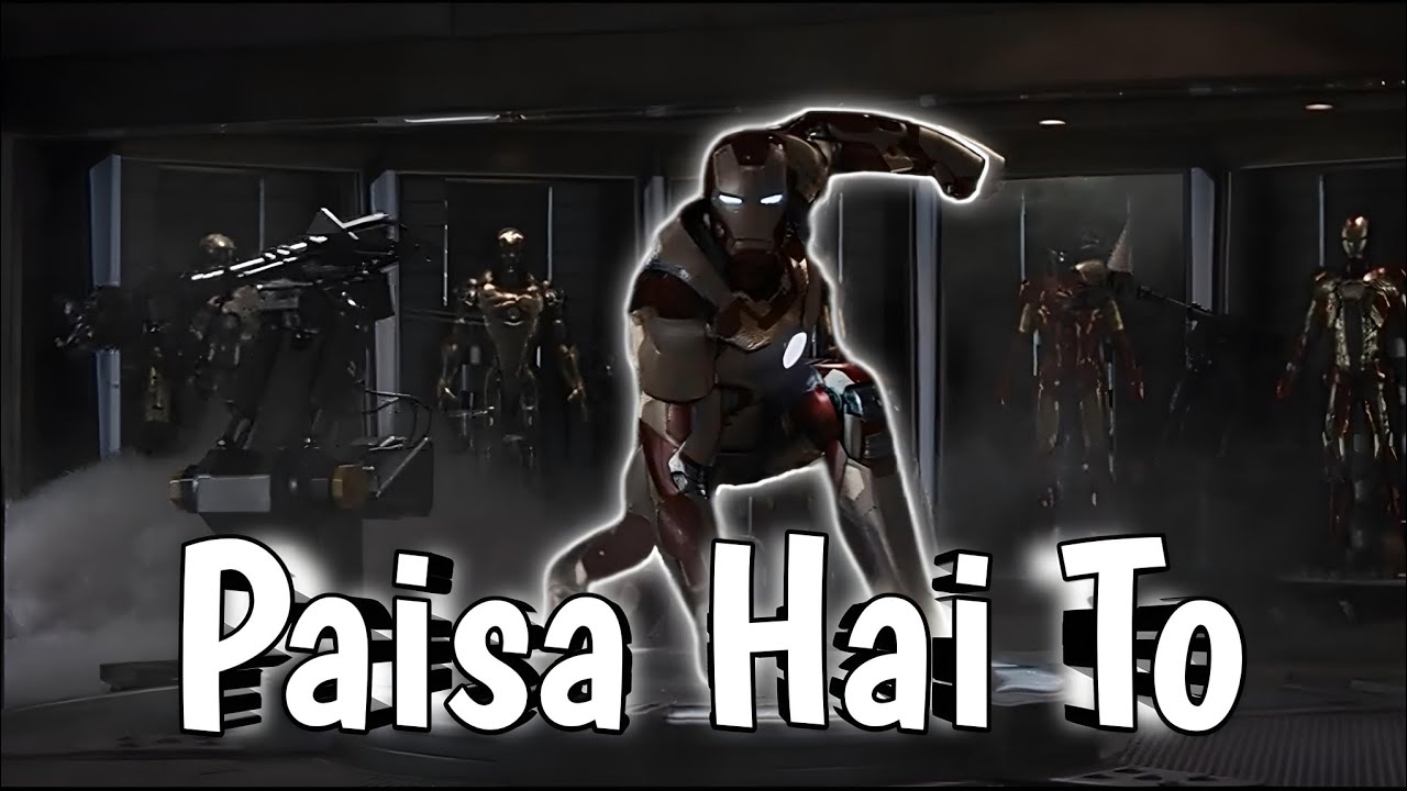 Iron Man x Paisa Hai To Edit By Rate Editz || Happy Holi To All || Rate Editz #rtdz