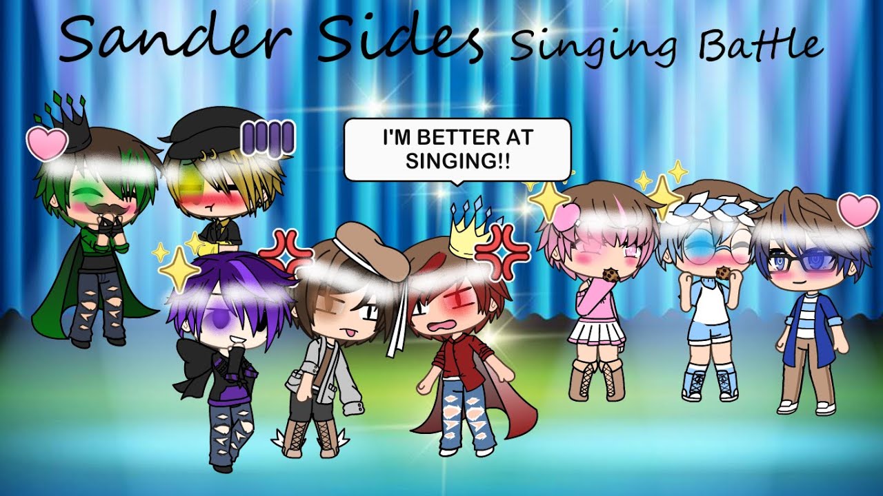 Sander Sides Singing Battle! {Lights vs Darks}