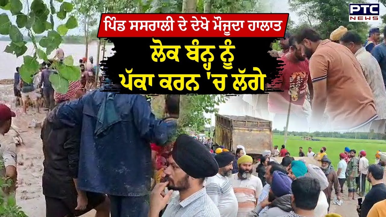 Punjab Flood News : Ludhiana ਦਾ ਪਿੰਡ Sasrali ਦਾ ਦੇਖੋ ਹਾਲ | Punjab Floods Update | Punjabi News