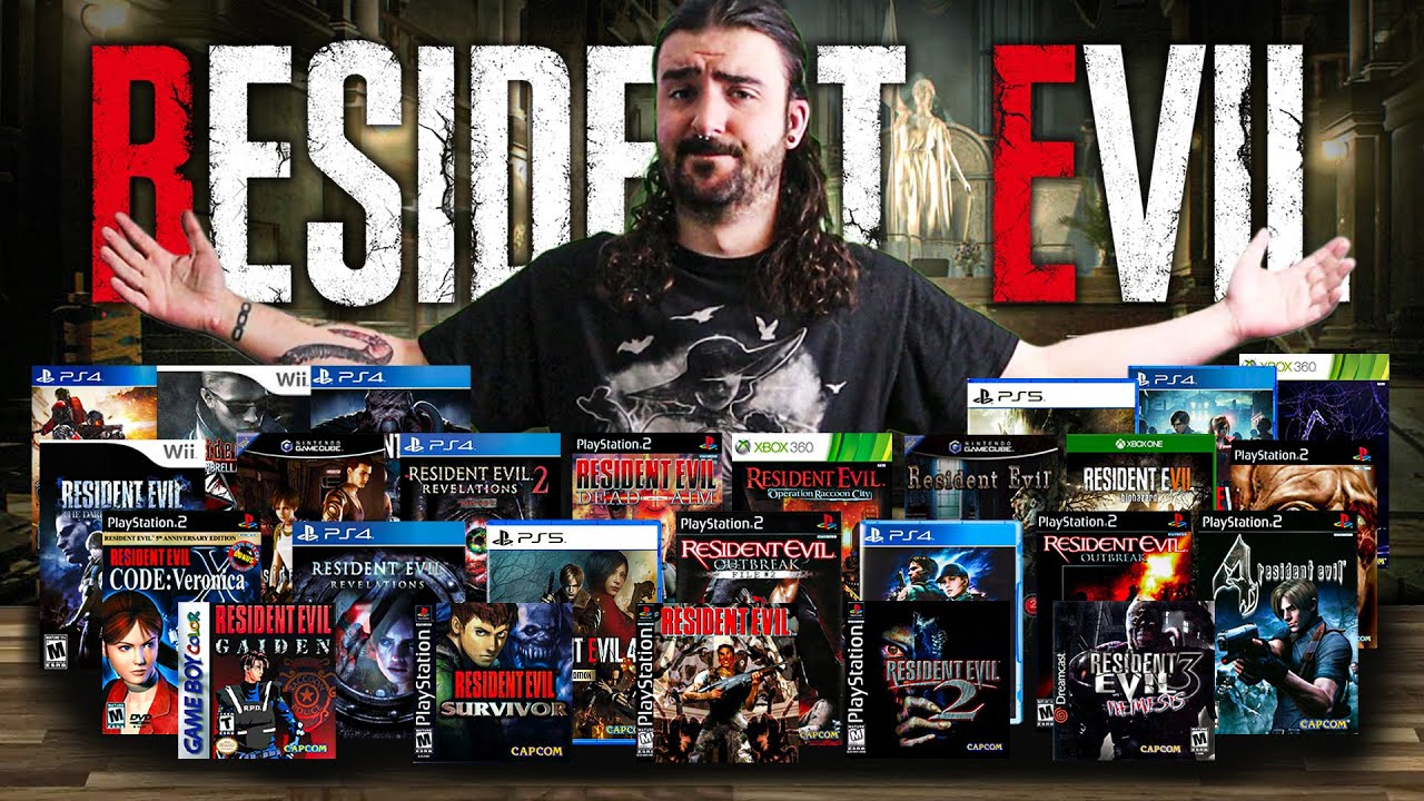 I Played Every RESIDENT EVIL Game... EVER.